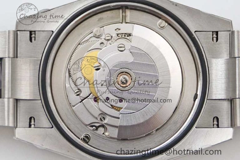 Attractive Oyster Perpetual 41mm 124300 EWF 1:1 Best Edition 904L Steel Yellow Dial on SS Bracelet A 2193