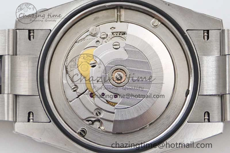 Attractive Oyster Perpetual 41mm 124300 EWF 1:1 Best Edition 904L Steel Yellow Dial on SS Bracelet A 2193