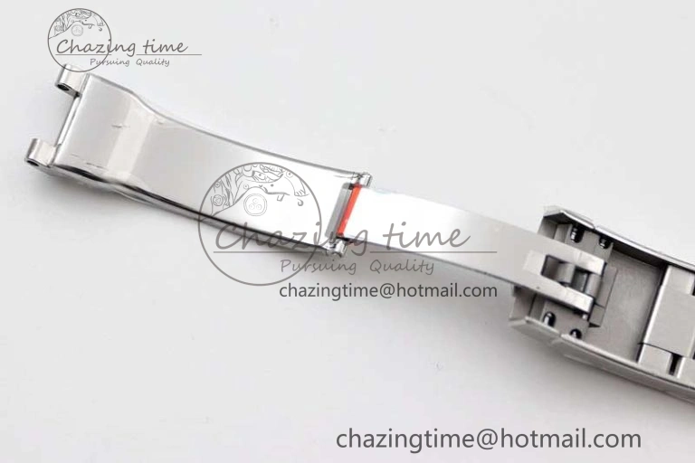 Attractive Oyster Perpetual 41mm 124300 EWF 1:1 Best Edition 904L Steel Yellow Dial on SS Bracelet A 2193