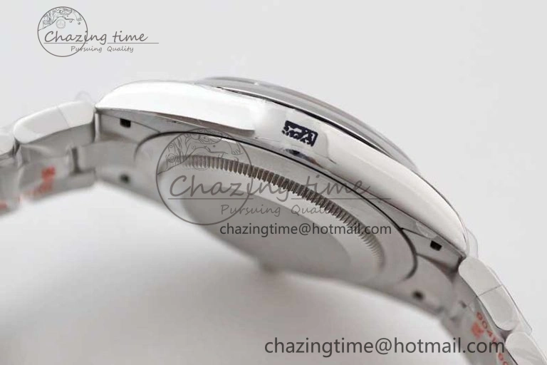 Attractive Oyster Perpetual 41mm 124300 EWF 1:1 Best Edition 904L Steel Yellow Dial on SS Bracelet A 2193