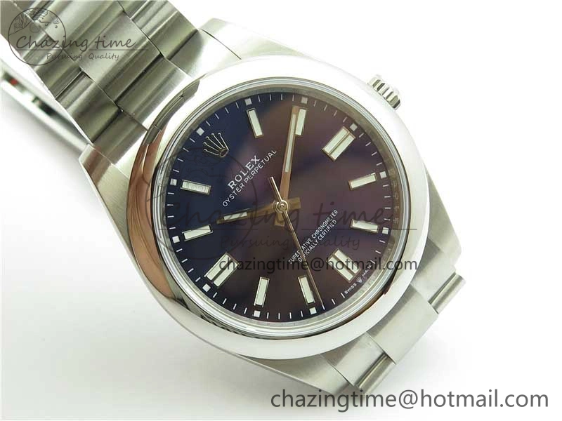 Durable Oyster Perpetual 41mm 124300 EWF Best Edition Deep Blue Dial on SS Bracelet A 2854