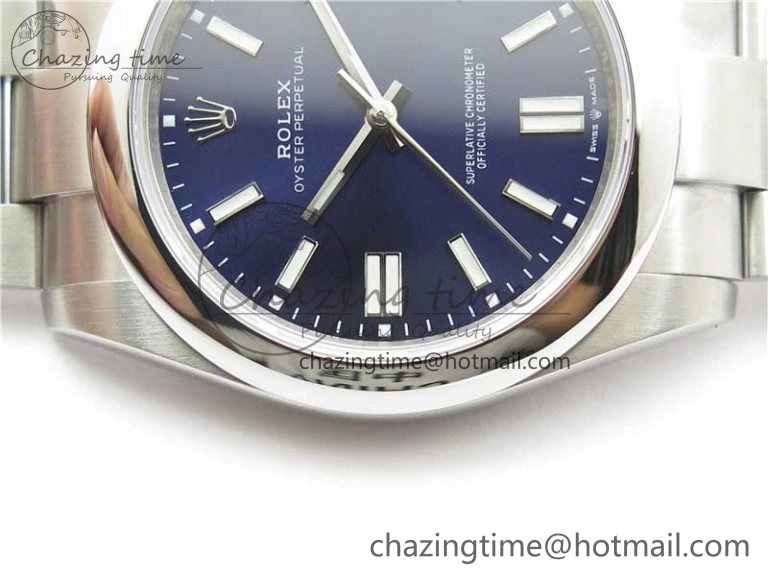 Durable Oyster Perpetual 41mm 124300 EWF Best Edition Deep Blue Dial on SS Bracelet A 2854