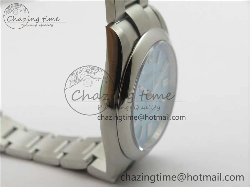 Oyster Perpetual 41mm 124300 EWF Best Edition Tiffany Blue Dial on SS Bracelet A MoistureWicking 2851