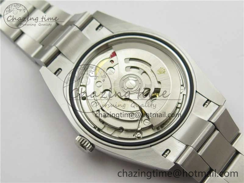 Oyster Perpetual 41mm 124300 EWF Best Edition Yellow Dial on SS Bracelet A Minimalist 2855