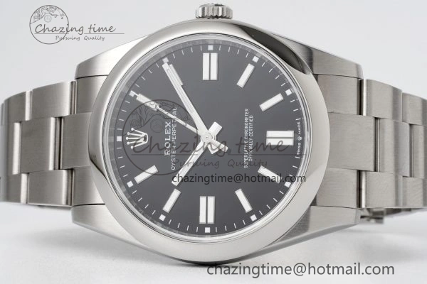 Oyster Perpetual 41mm 124300 KING 1:1 Best Edition 904L Steel Black Dial on SS Bracelet VR SportInspired 2082
