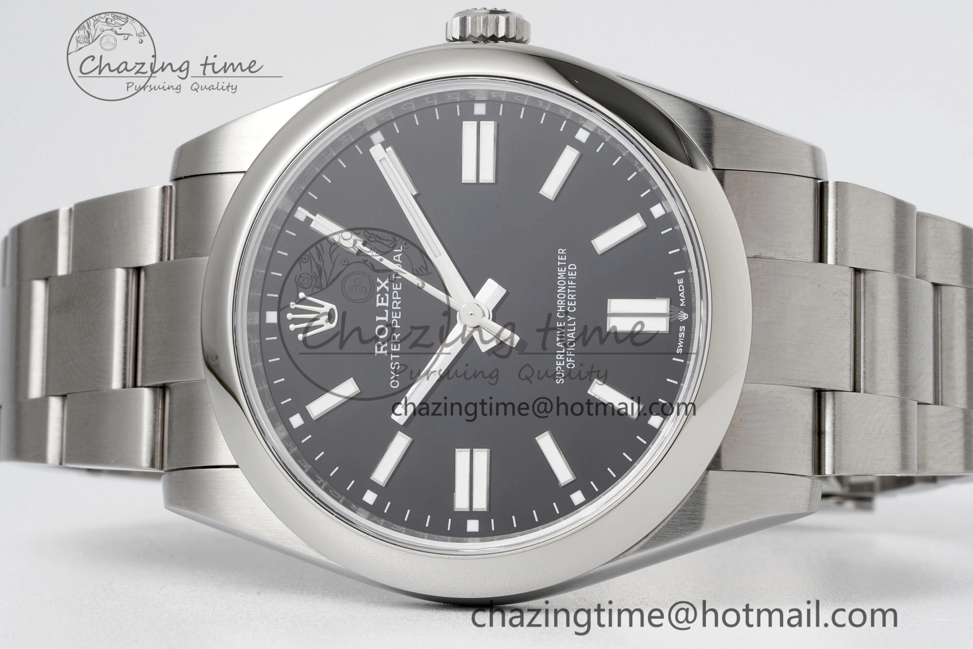 Oyster Perpetual 41mm 124300 KING 1:1 Best Edition 904L Steel Black Dial on SS Bracelet VR SportInspired 2082