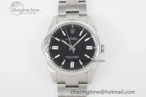 Oyster Perpetual 41mm 124300 KING 1:1 Best Edition 904L Steel Black Dial on SS Bracelet VR SportInspired 2082