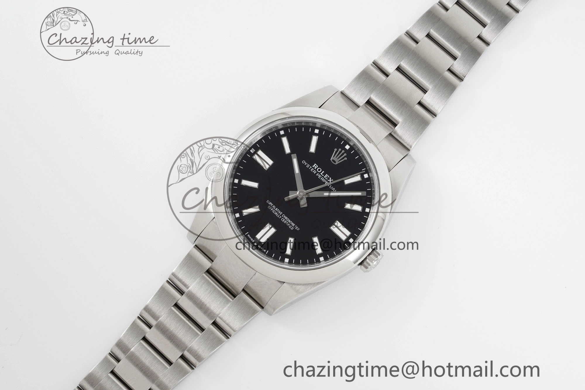 Oyster Perpetual 41mm 124300 KING 1:1 Best Edition 904L Steel Black Dial on SS Bracelet VR SportInspired 2082