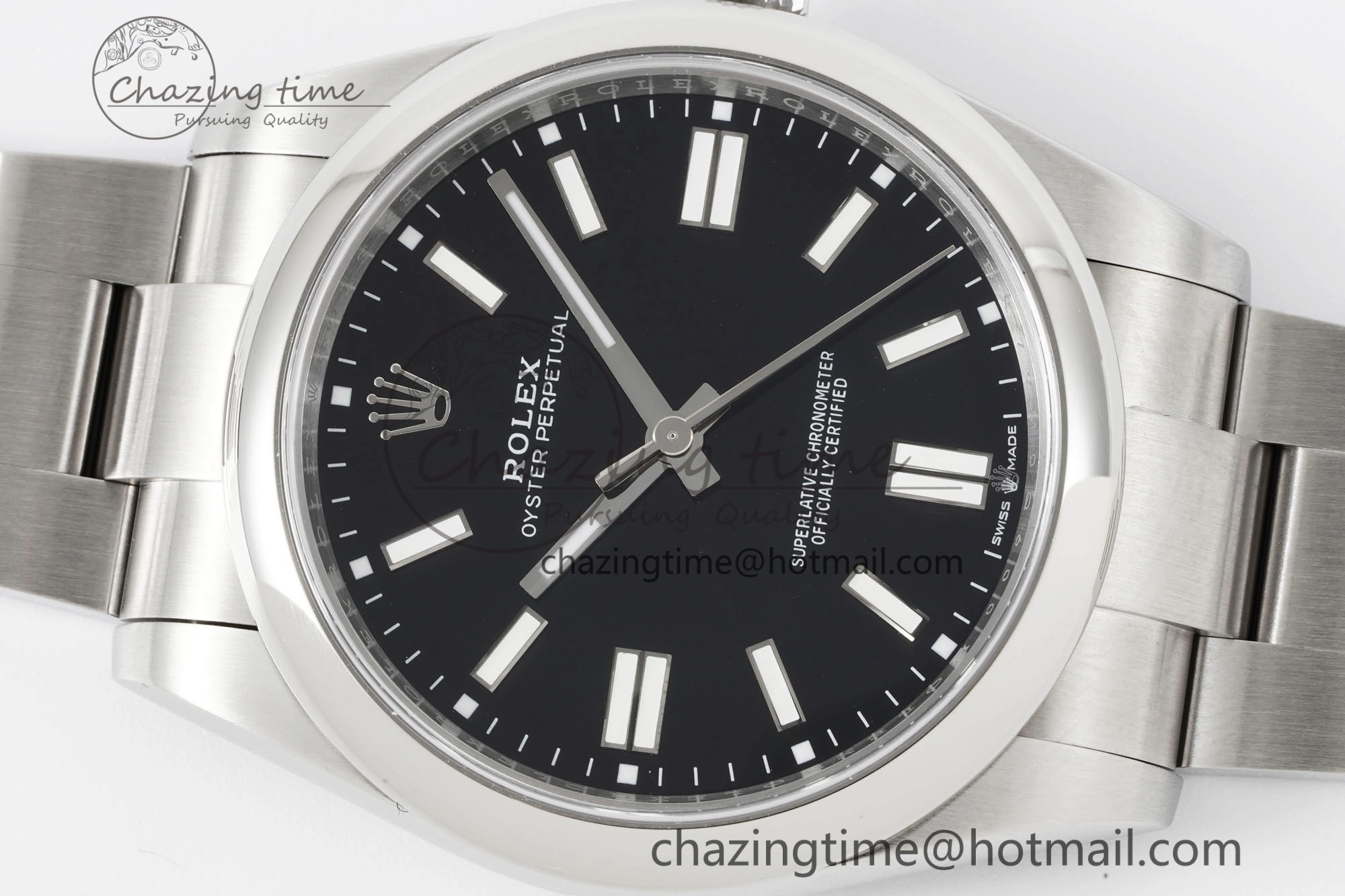 Oyster Perpetual 41mm 124300 KING 1:1 Best Edition 904L Steel Black Dial on SS Bracelet VR SportInspired 2082