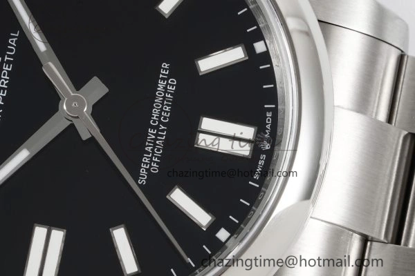 Oyster Perpetual 41mm 124300 KING 1:1 Best Edition 904L Steel Black Dial on SS Bracelet VR SportInspired 2082