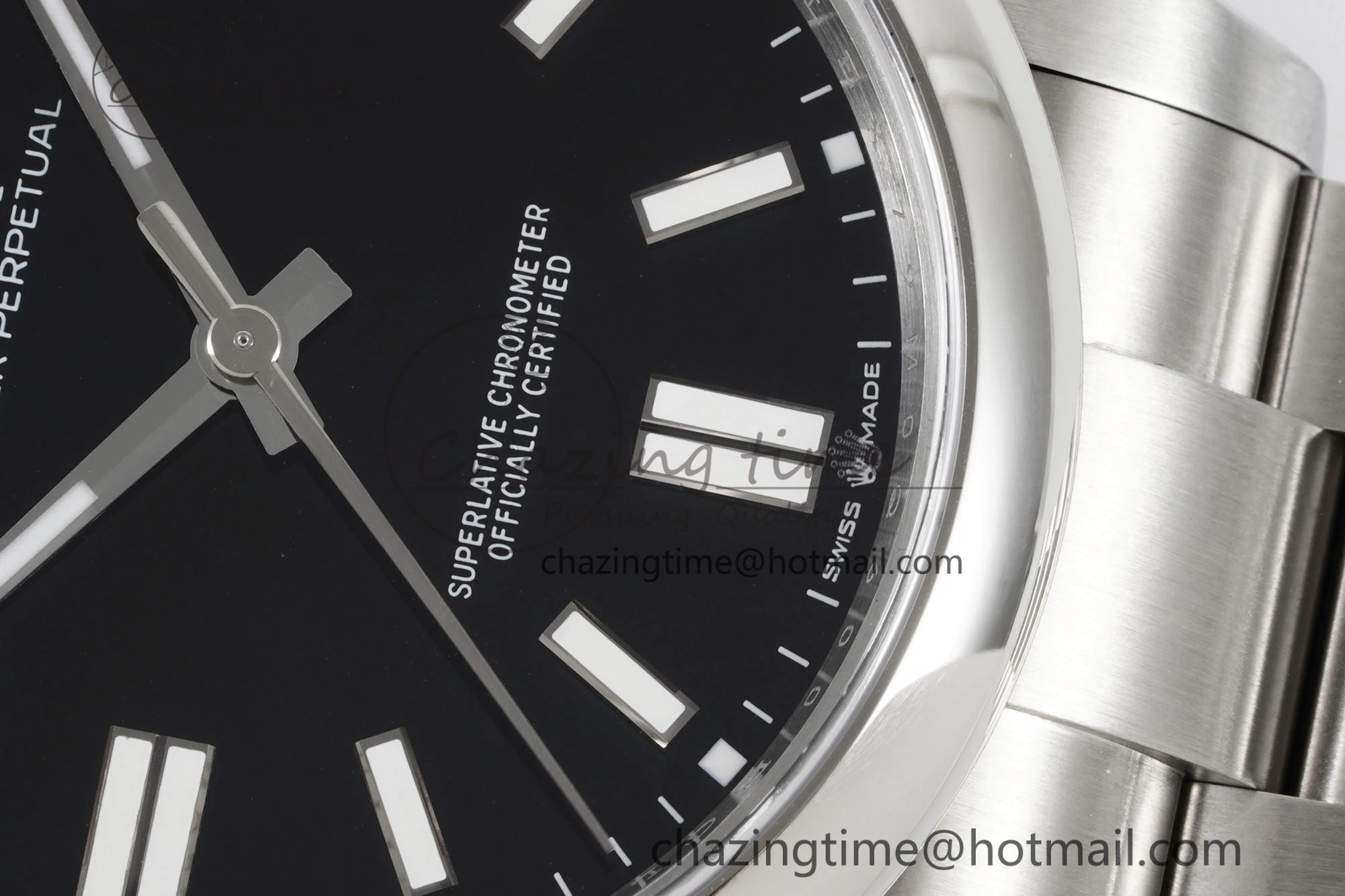 Oyster Perpetual 41mm 124300 KING 1:1 Best Edition 904L Steel Black Dial on SS Bracelet VR SportInspired 2082