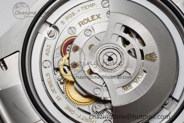 Oyster Perpetual 41mm 124300 KING 1:1 Best Edition 904L Steel Red Dial on SS Bracelet VR Vibrant 2079
