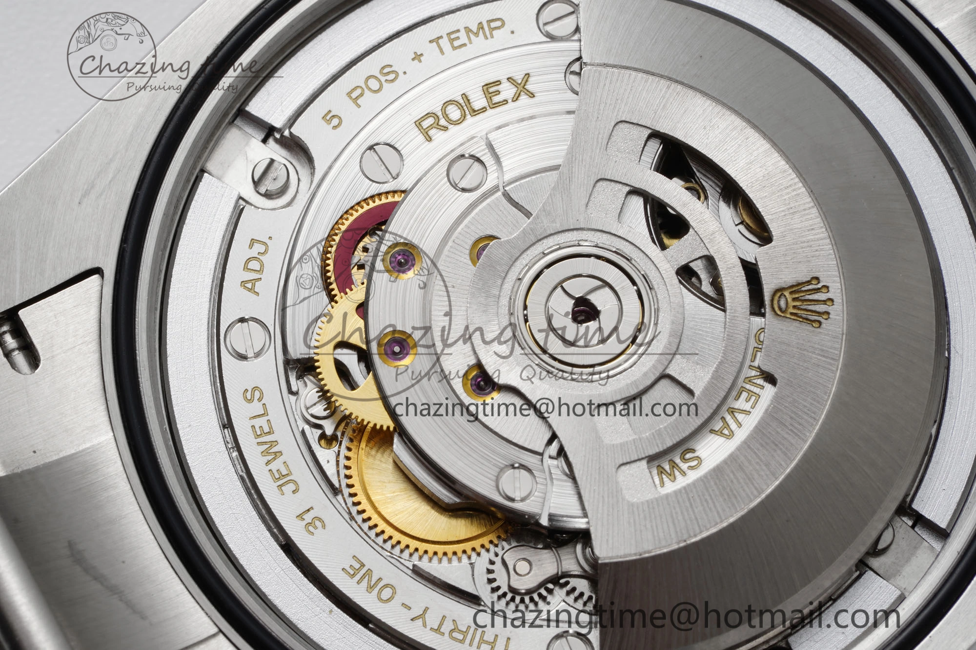Oyster Perpetual 41mm 124300 KING 1:1 Best Edition 904L Steel Red Dial on SS Bracelet VR Vibrant 2079