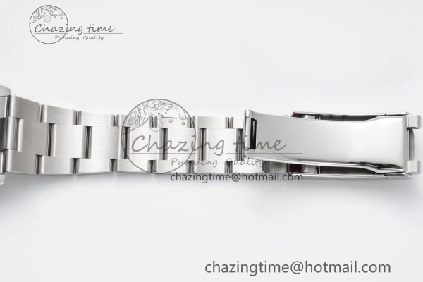 Oyster Perpetual 41mm 124300 KING 1:1 Best Edition 904L Steel Red Dial on SS Bracelet VR Vibrant 2079
