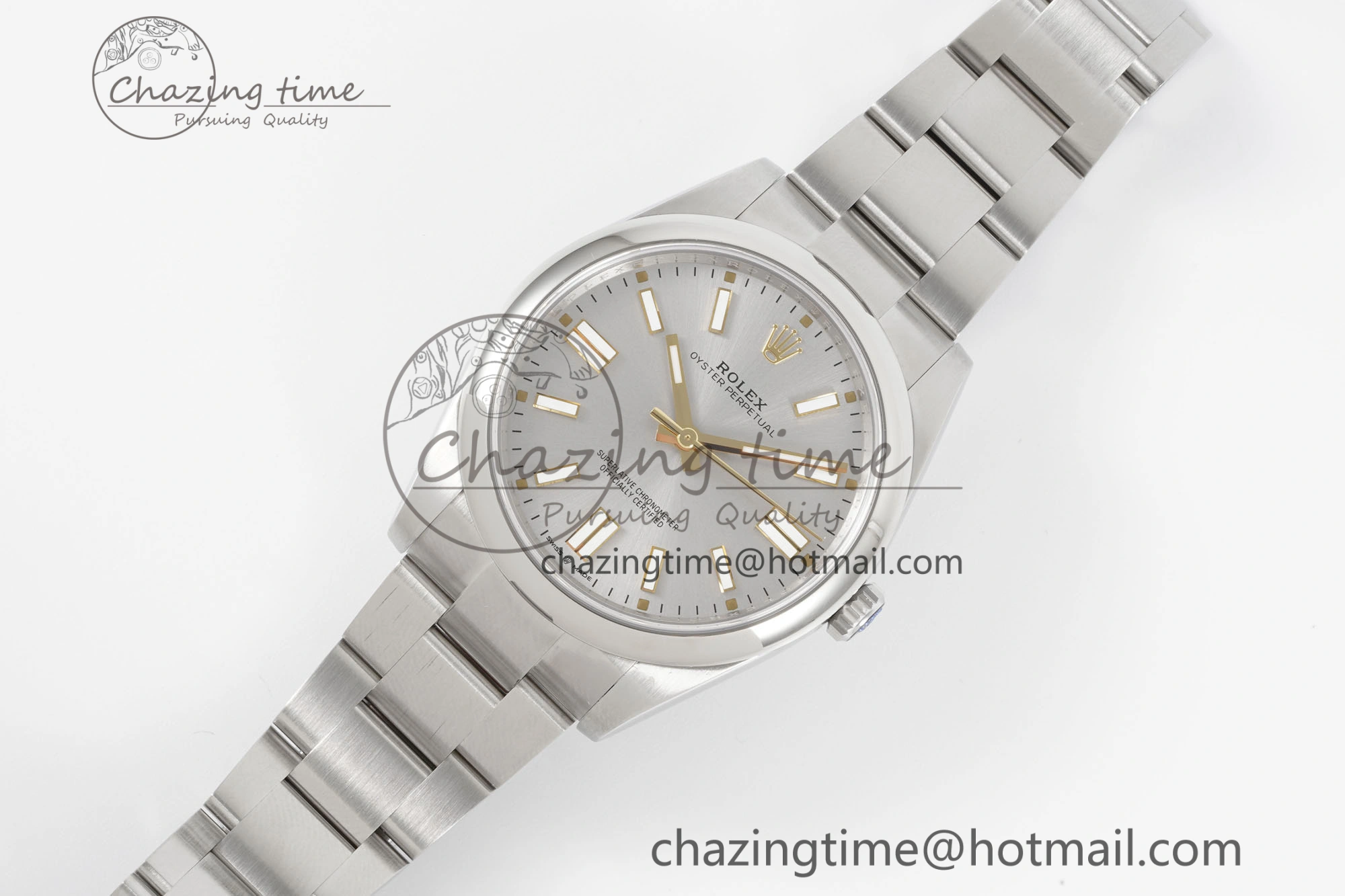 HighQuality Oyster Perpetual 41mm 124300 KING 1:1 Best Edition 904L Steel Silver Dial on SS Bracelet VR 2080