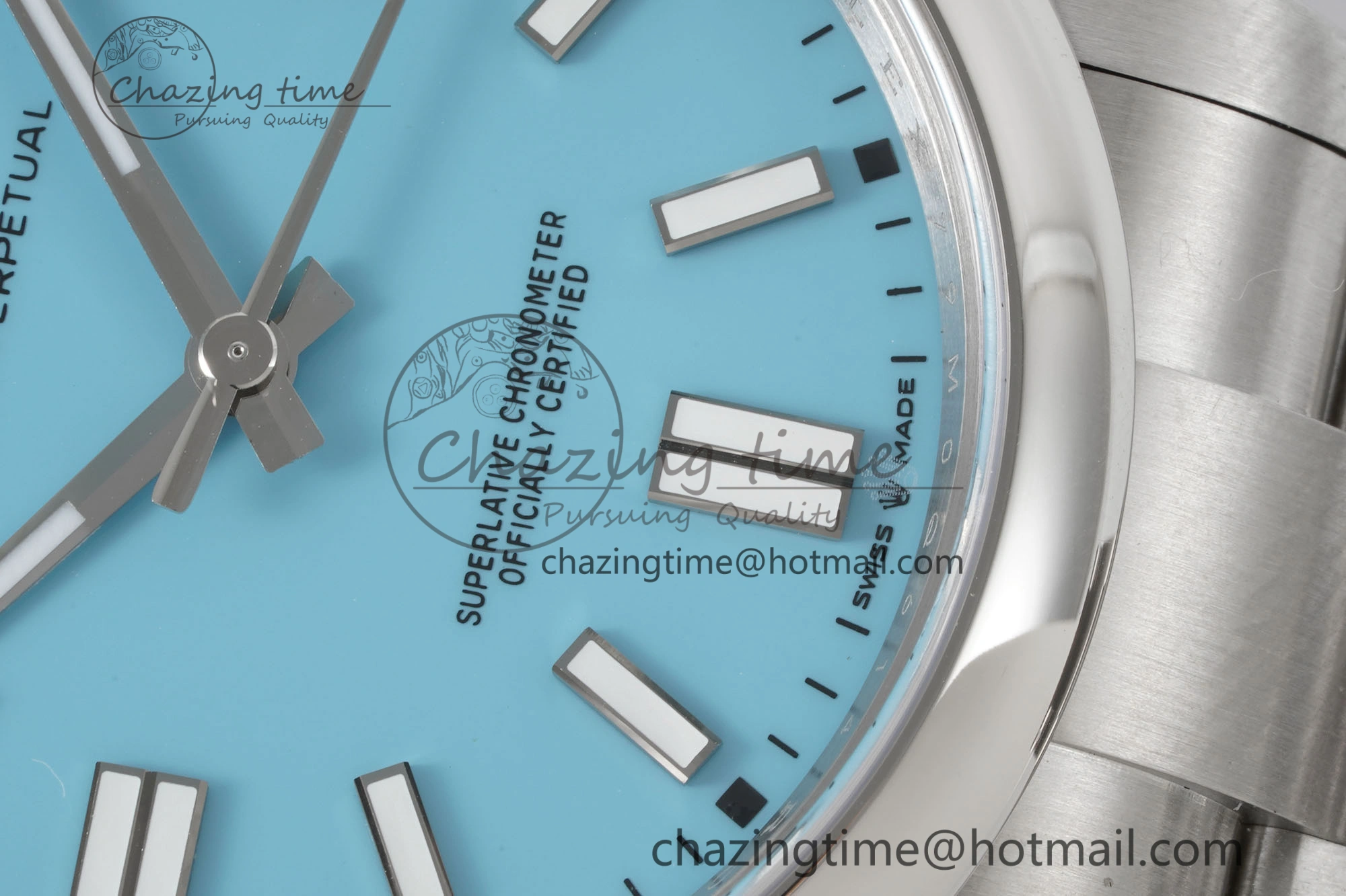 Snug Oyster Perpetual 41mm 124300 KING 1:1 Best Edition 904L Steel Tiffany Blue Dial on SS Bracelet VR 2078