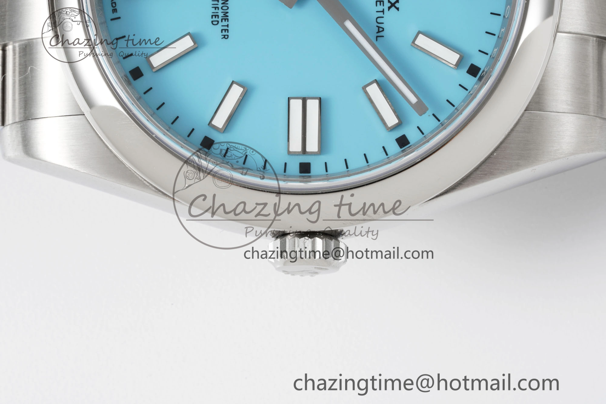 Snug Oyster Perpetual 41mm 124300 KING 1:1 Best Edition 904L Steel Tiffany Blue Dial on SS Bracelet VR 2078