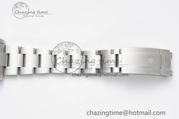 Oyster Perpetual 41mm 124300 KING 1:1 Best Edition 904L Steel Yellow Dial on SS Bracelet VR Stretchable 2076