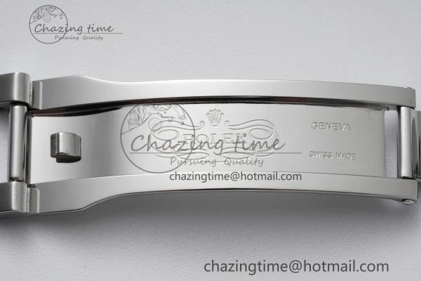Oyster Perpetual 41mm 124300 KING 1:1 Best Edition 904L Steel Yellow Dial on SS Bracelet VR Stretchable 2076