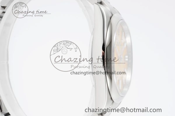 Oyster Perpetual 41mm 124300 KING 1:1 Best Edition 904L Steel Yellow Dial on SS Bracelet VR Stretchable 2076