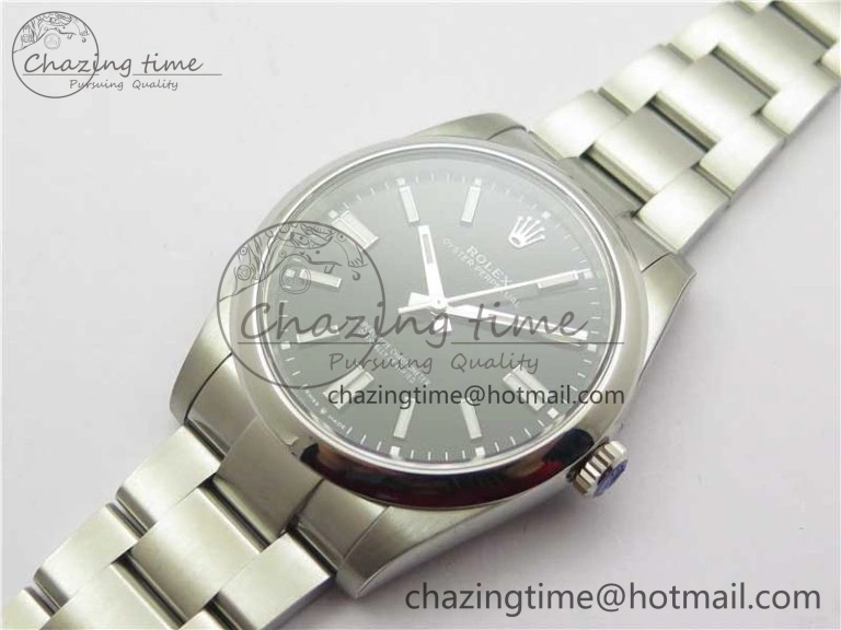 Oyster Perpetual 41mm 124300 ROF 1:1 Best Edition 904L Steel Black Dial on SS Bracelet A Vibrant 2669
