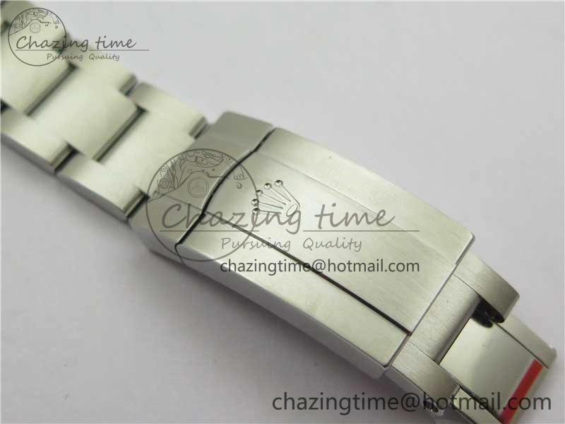 Sustainable Oyster Perpetual 41mm 124300 ROF 1:1 Best Edition 904L Steel Red Dial on SS Bracelet A 2668