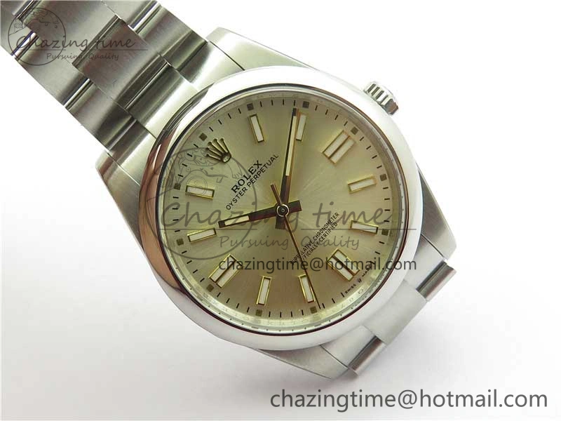 Oyster Perpetual 41mm 124300 ROF 1:1 Best Edition 904L Steel Silver Dial on SS Bracelet A Casual 2665