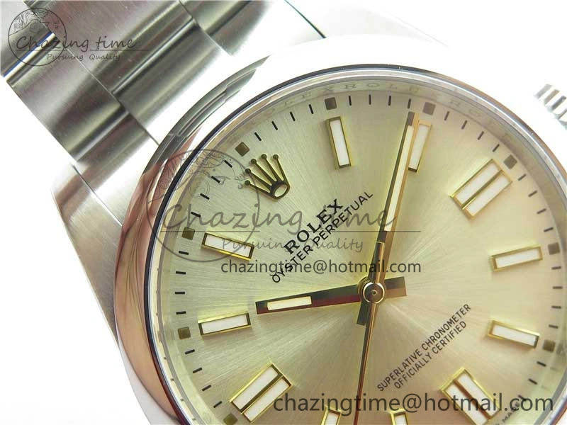 Oyster Perpetual 41mm 124300 ROF 1:1 Best Edition 904L Steel Silver Dial on SS Bracelet A Casual 2665