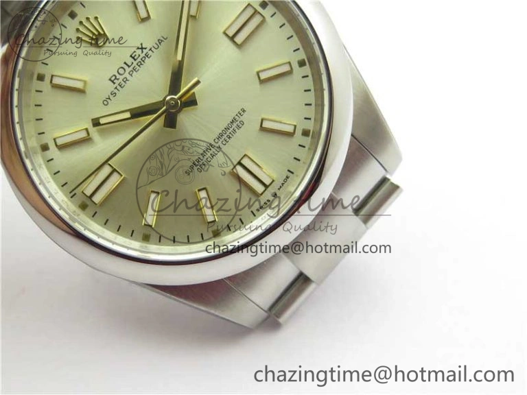 Oyster Perpetual 41mm 124300 ROF 1:1 Best Edition 904L Steel Silver Dial on SS Bracelet A Casual 2665