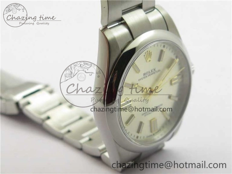 Oyster Perpetual 41mm 124300 ROF 1:1 Best Edition 904L Steel Silver Dial on SS Bracelet A Casual 2665