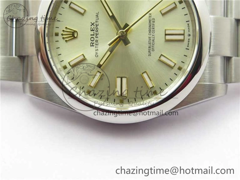 Oyster Perpetual 41mm 124300 ROF 1:1 Best Edition 904L Steel Silver Dial on SS Bracelet A Casual 2665
