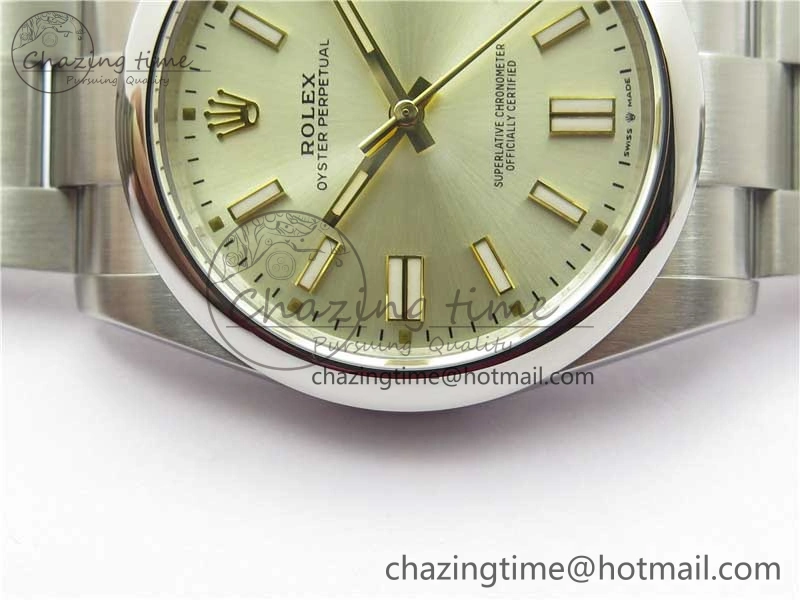 Oyster Perpetual 41mm 124300 ROF 1:1 Best Edition 904L Steel Silver Dial on SS Bracelet A Casual 2665