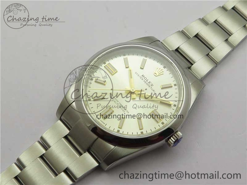 Oyster Perpetual 41mm 124300 ROF 1:1 Best Edition 904L Steel Silver Dial on SS Bracelet A Casual 2665