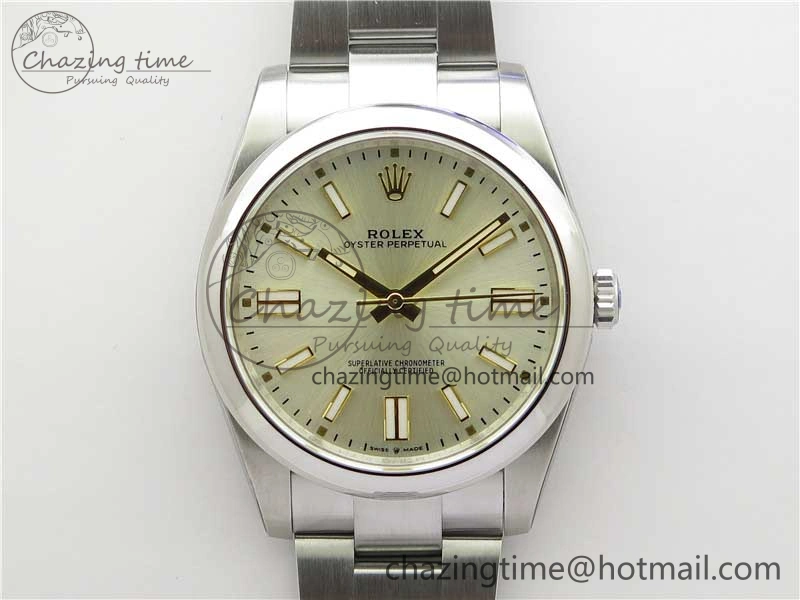 Oyster Perpetual 41mm 124300 ROF 1:1 Best Edition 904L Steel Silver Dial on SS Bracelet A Casual 2665