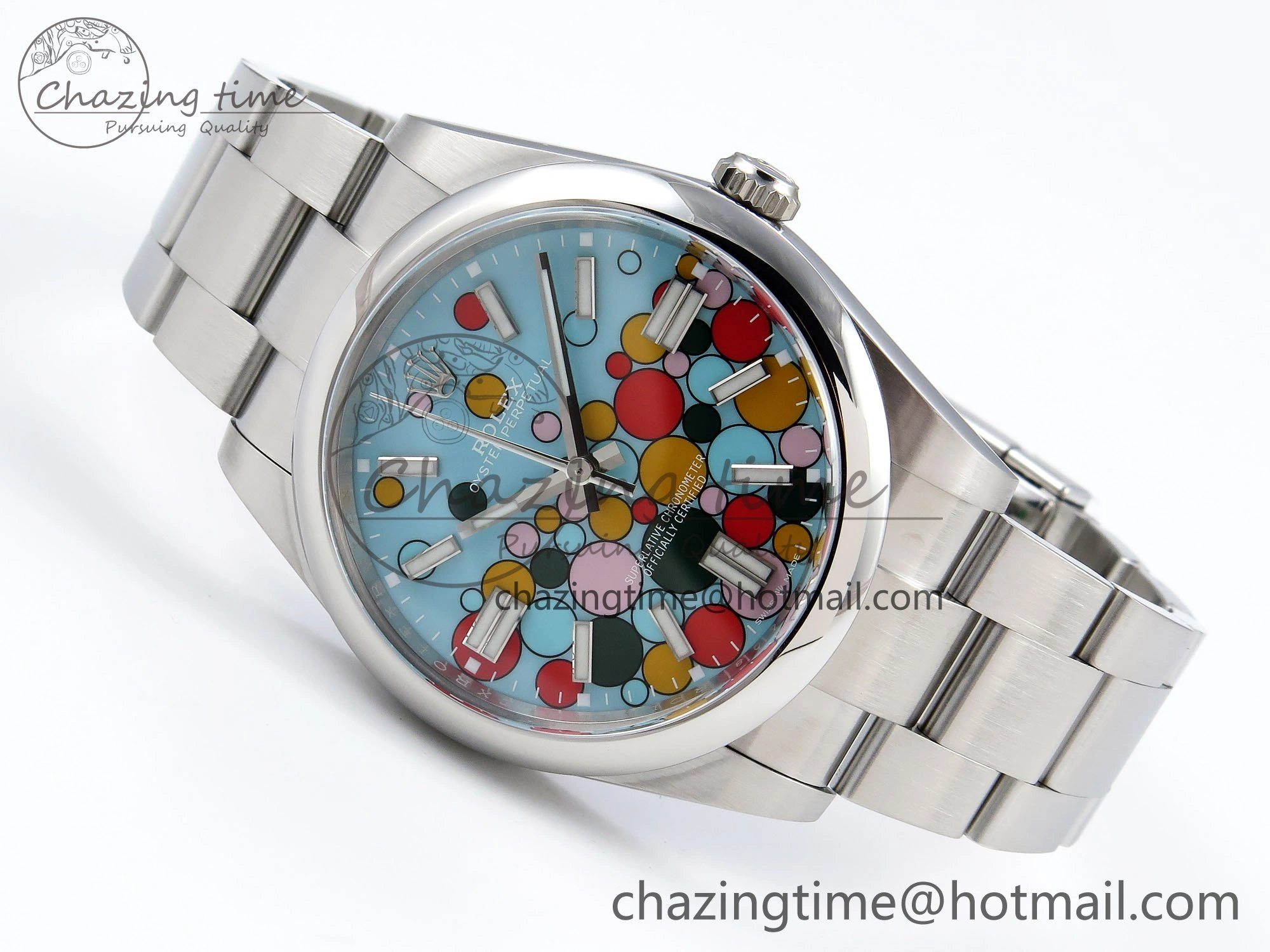 UrbanStyle Oyster Perpetual 41mm 126000 Clean 1:1 Best Edition 904L Steel Celebration Dial on SS Bracelet VR 1636