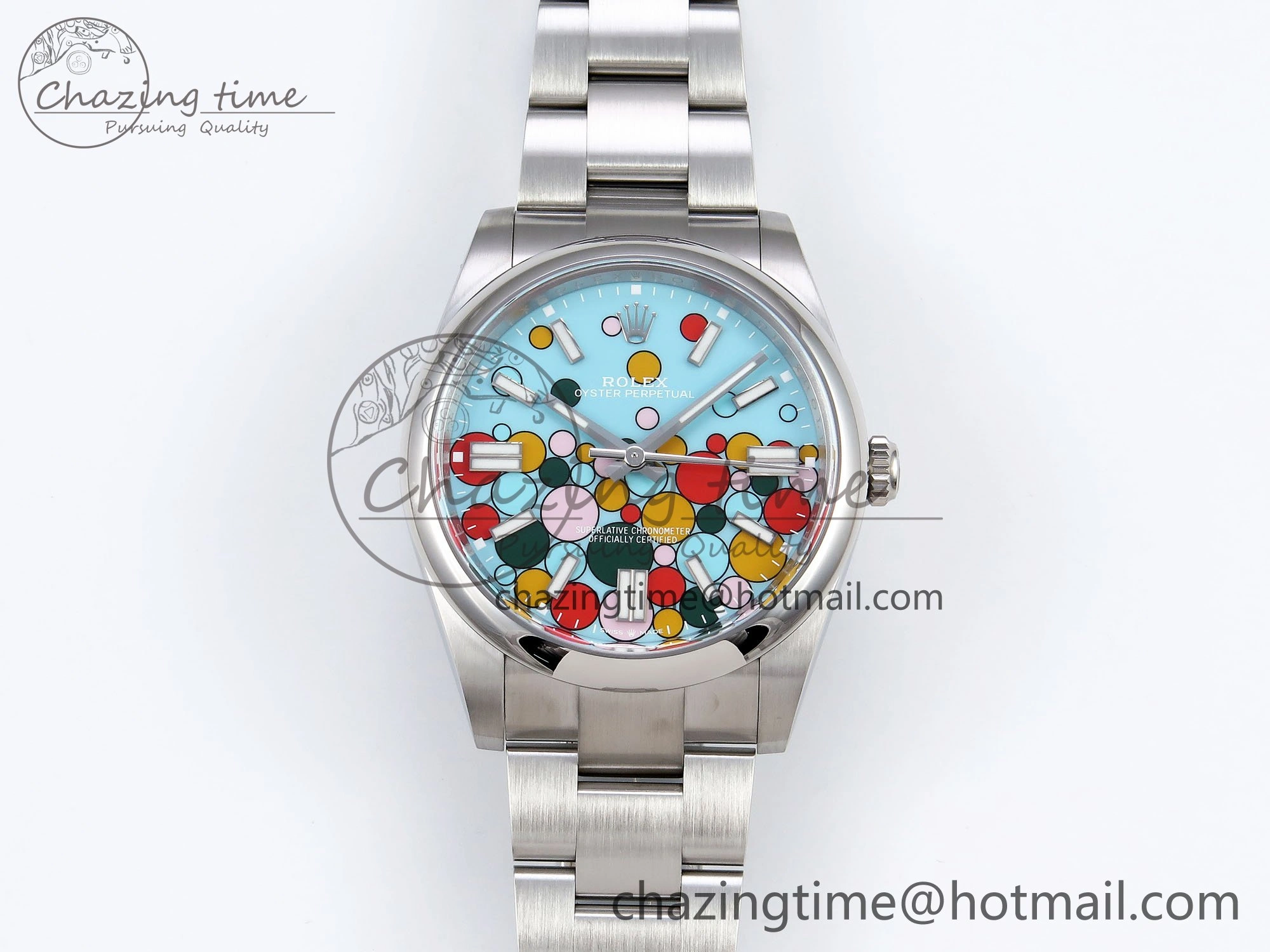 UrbanStyle Oyster Perpetual 41mm 126000 Clean 1:1 Best Edition 904L Steel Celebration Dial on SS Bracelet VR 1636