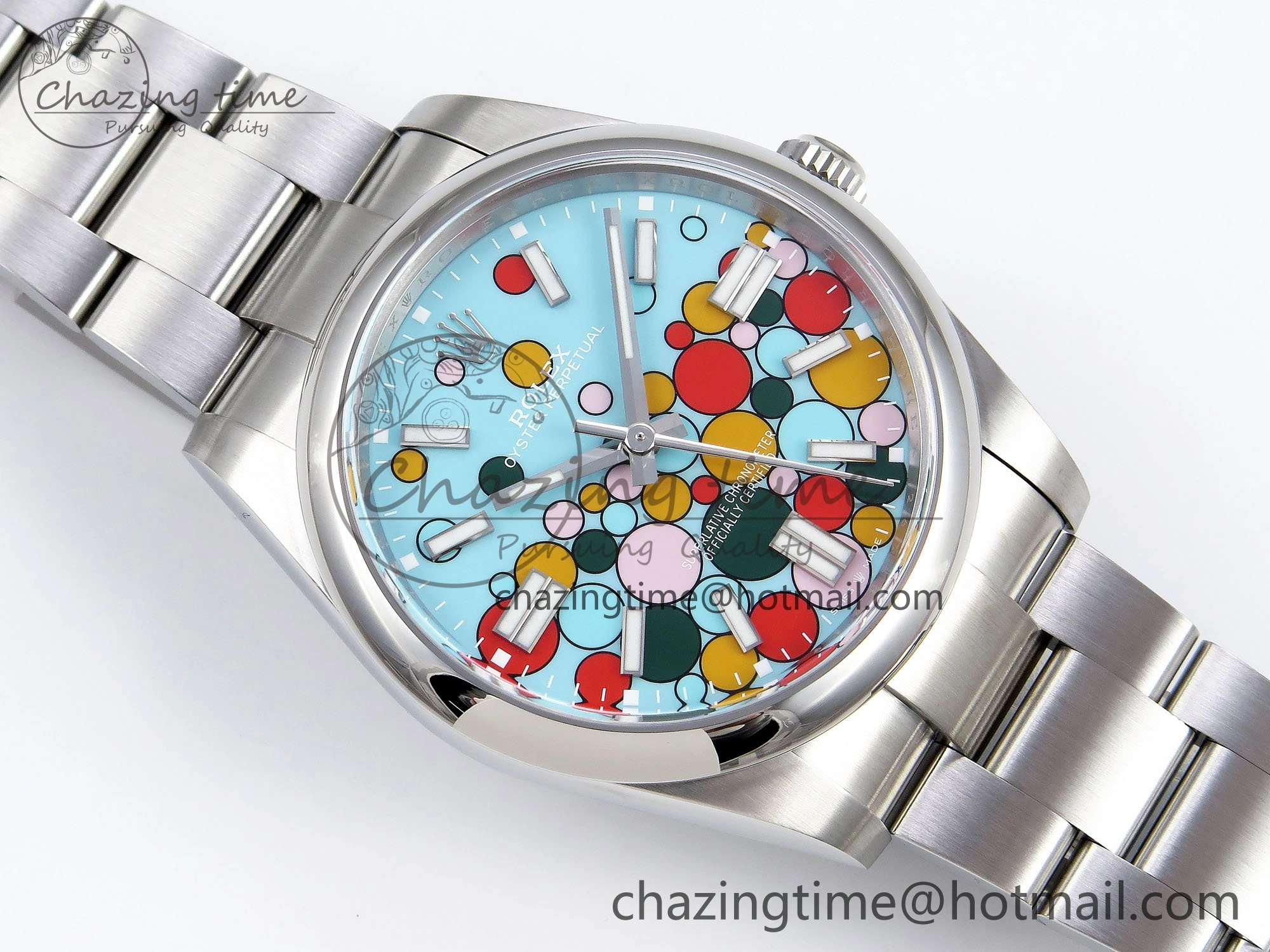 UrbanStyle Oyster Perpetual 41mm 126000 Clean 1:1 Best Edition 904L Steel Celebration Dial on SS Bracelet VR 1636