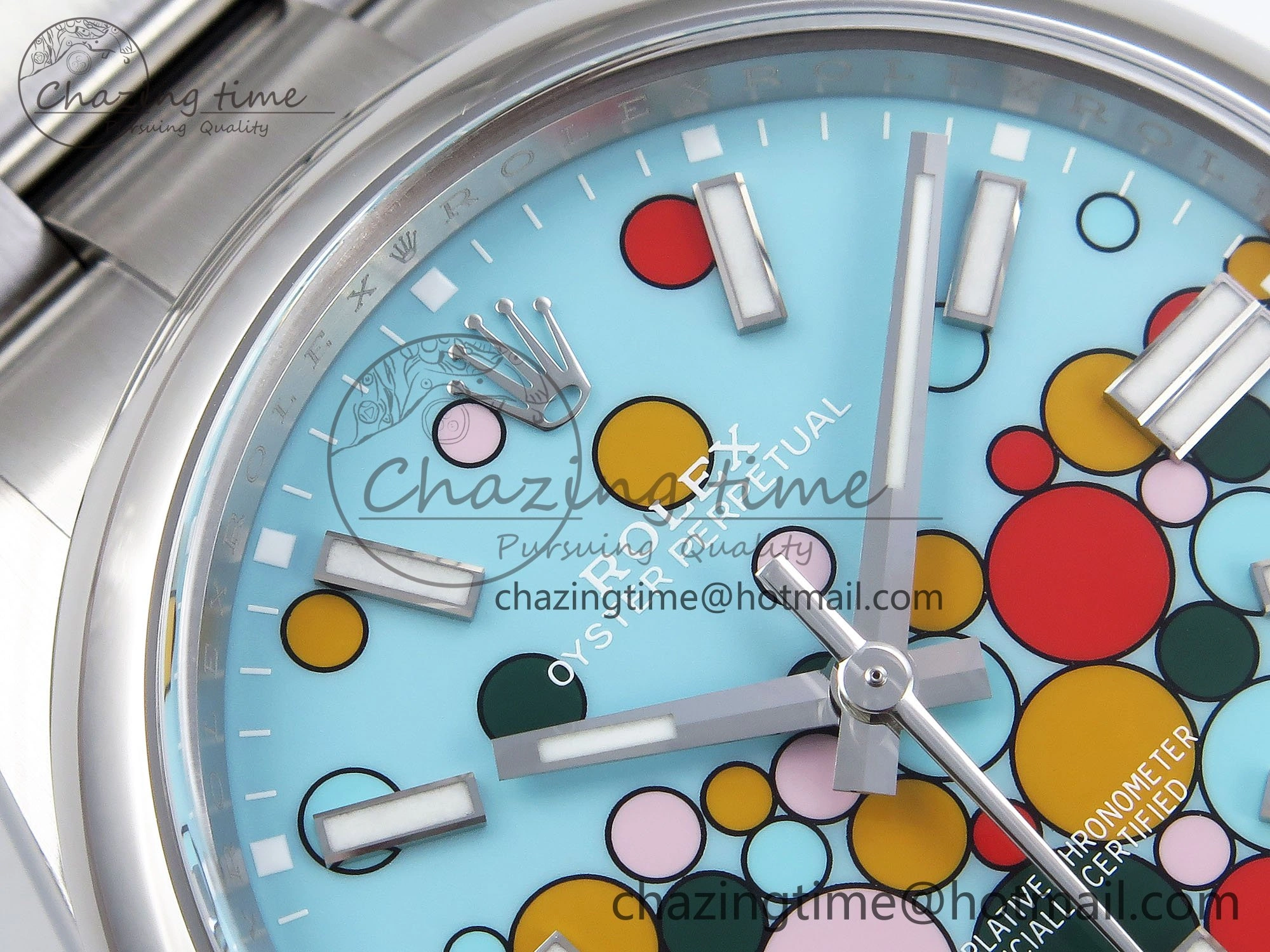 UrbanStyle Oyster Perpetual 41mm 126000 Clean 1:1 Best Edition 904L Steel Celebration Dial on SS Bracelet VR 1636