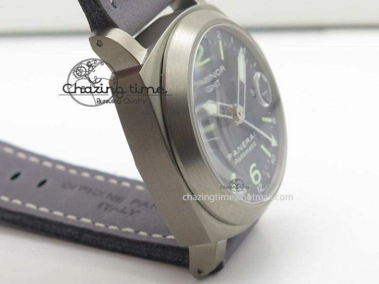 PAM 089 GMT 1:1 H Maker Best Edition on Leather Strap ModernLook 8604