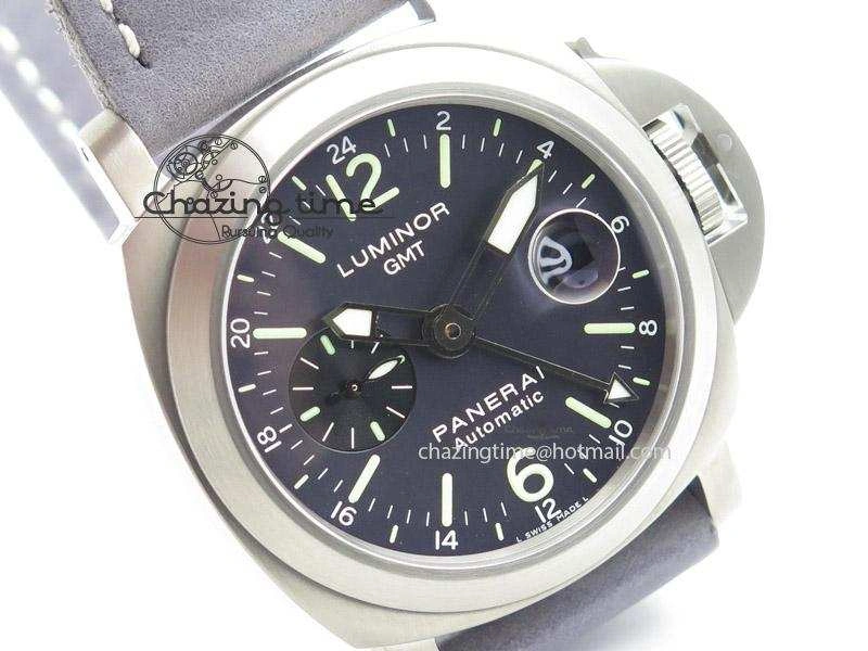 PAM 089 GMT 1:1 H Maker Best Edition on Leather Strap ModernLook 8604