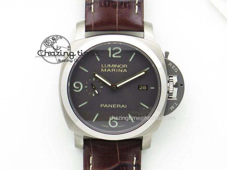 PAM 089 GMT 1:1 H Maker Best Edition on Leather Strap ModernLook 8604
