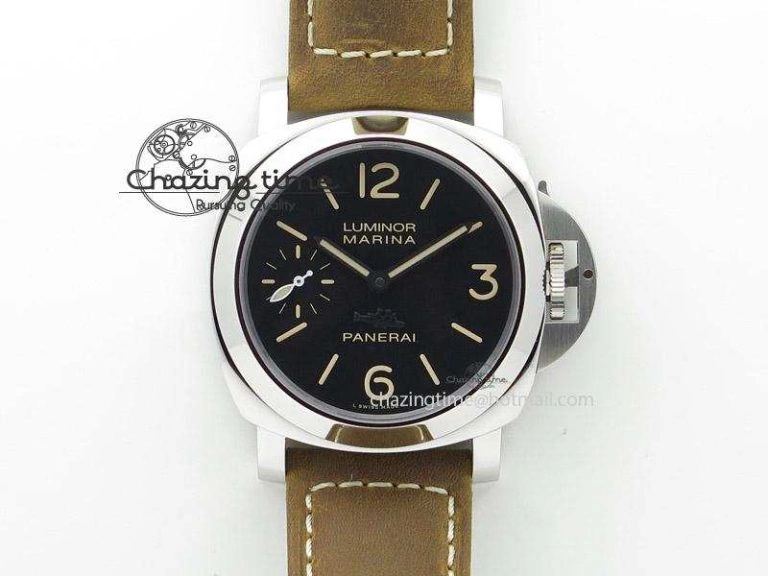 PAM 089 GMT 1:1 H Maker Best Edition on Leather Strap ModernLook 8604