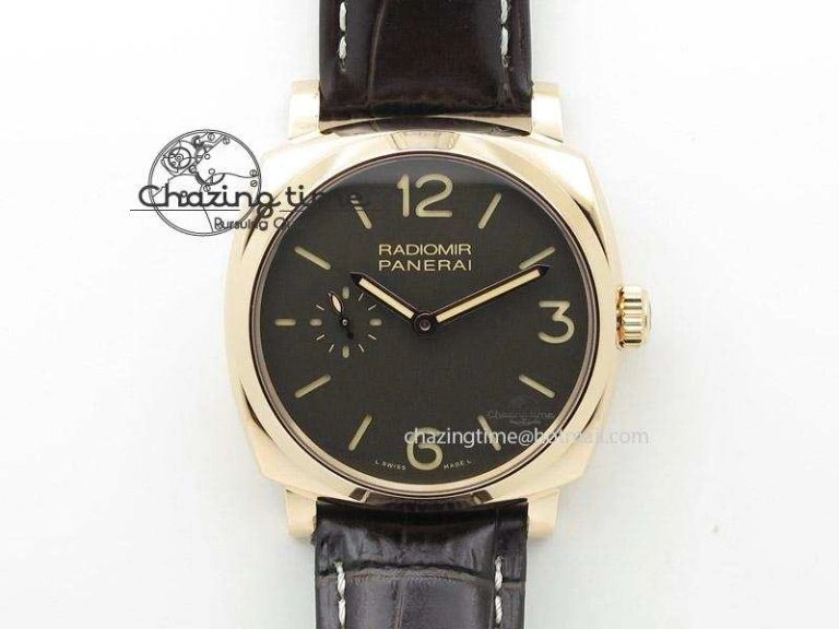 PAM 089 GMT 1:1 H Maker Best Edition on Leather Strap ModernLook 8604