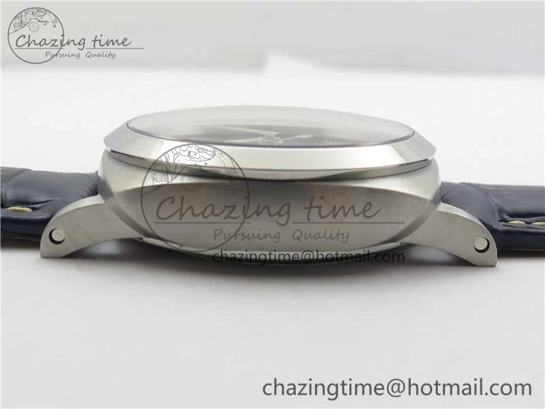 OdorResistant PAM 1033 44mm VSF 1:1 Best Edition Blue Dial on Blue Leather Strap P.9001 Super Clone 8389