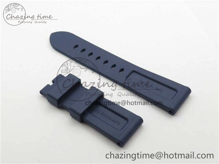 OdorResistant PAM 1033 44mm VSF 1:1 Best Edition Blue Dial on Blue Leather Strap P.9001 Super Clone 8389