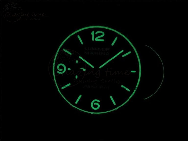 PAM 1117 Ti Case VSF 1:1 Best Edition Blue Dial on Blue Sportech Strap P.9010 Clone (Free Leather Strap) Seasonal 8397