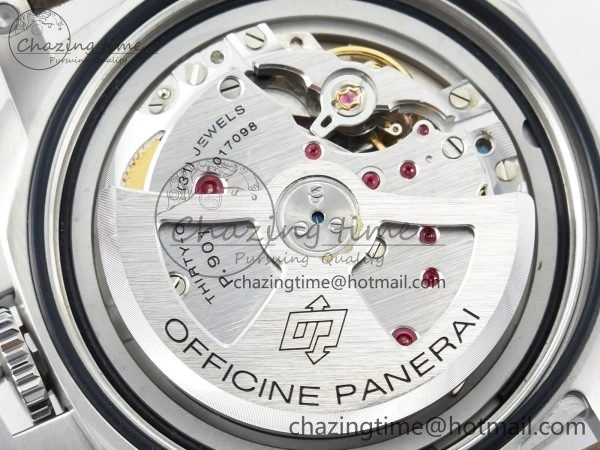 TopPick PAM 1314 TTF 1:1 Best Edition White Dial on Gray Asso Strap P. 8335