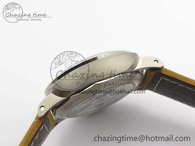 AllSeason PAM 1351 S ZF 1:1 Best Edition Gray Dial On Asso Strap ZFP 8438