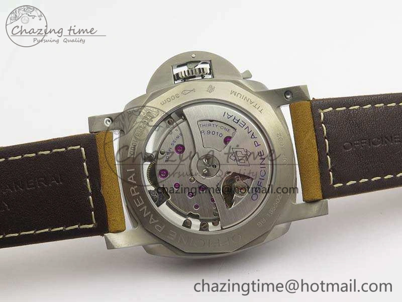AllSeason PAM 1351 S ZF 1:1 Best Edition Gray Dial On Asso Strap ZFP 8438