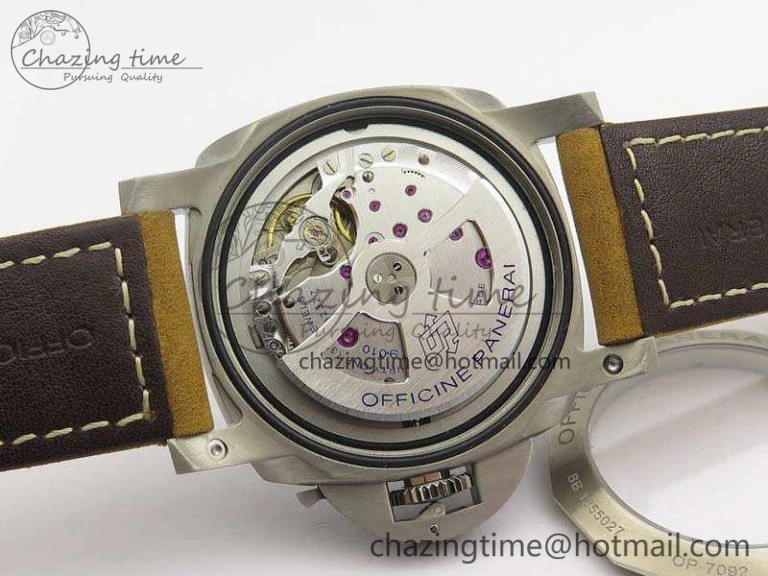 AllSeason PAM 1351 S ZF 1:1 Best Edition Gray Dial On Asso Strap ZFP 8438